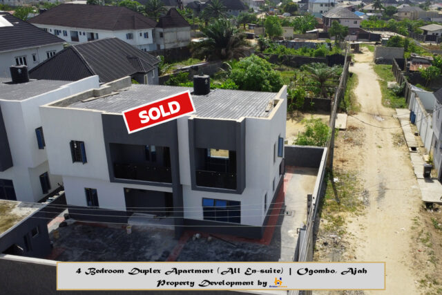 4 Bedroom Fully Detached Duplex (Unit 1) – Ogombo, Lekki